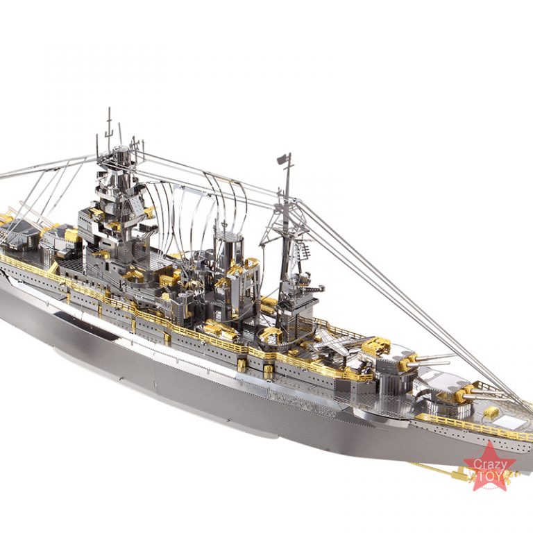 Piececool Japan Nagato Class Battleship P091SG Diy 3D Metal Model Kits