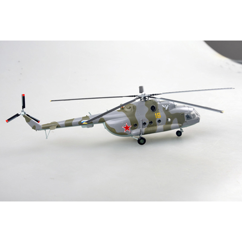 SY-Heat Simulation aircraft model Russian Air Force MI-17 armed helicopter replica 1/72 Aircraft Model Military Collection Memorial Gift