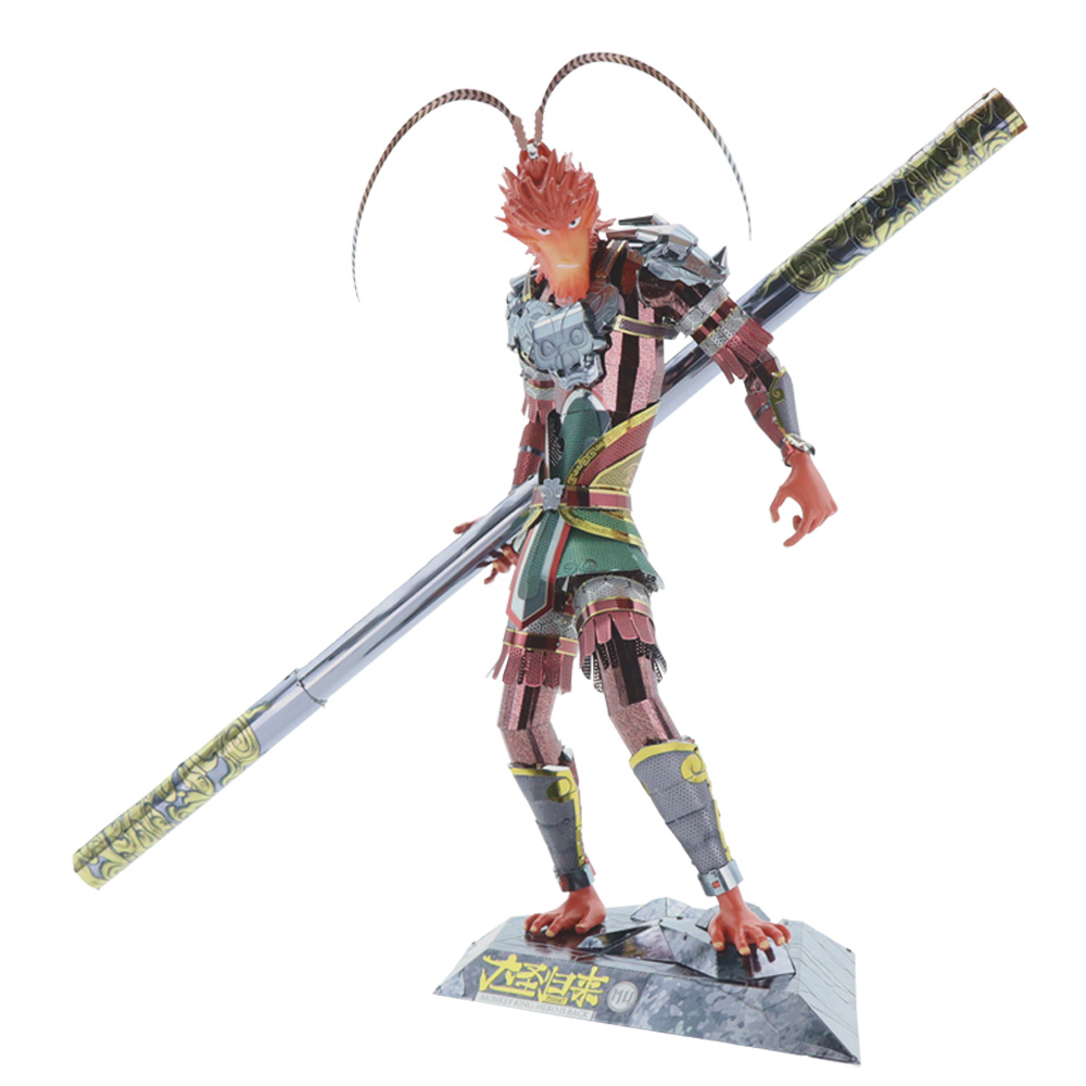 MU 3D Metal Nano Puzzle Monkey King Hero is back