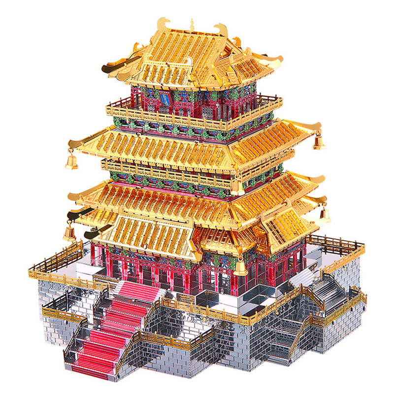 Piececool Guanque Tower Architecture P109-GSR